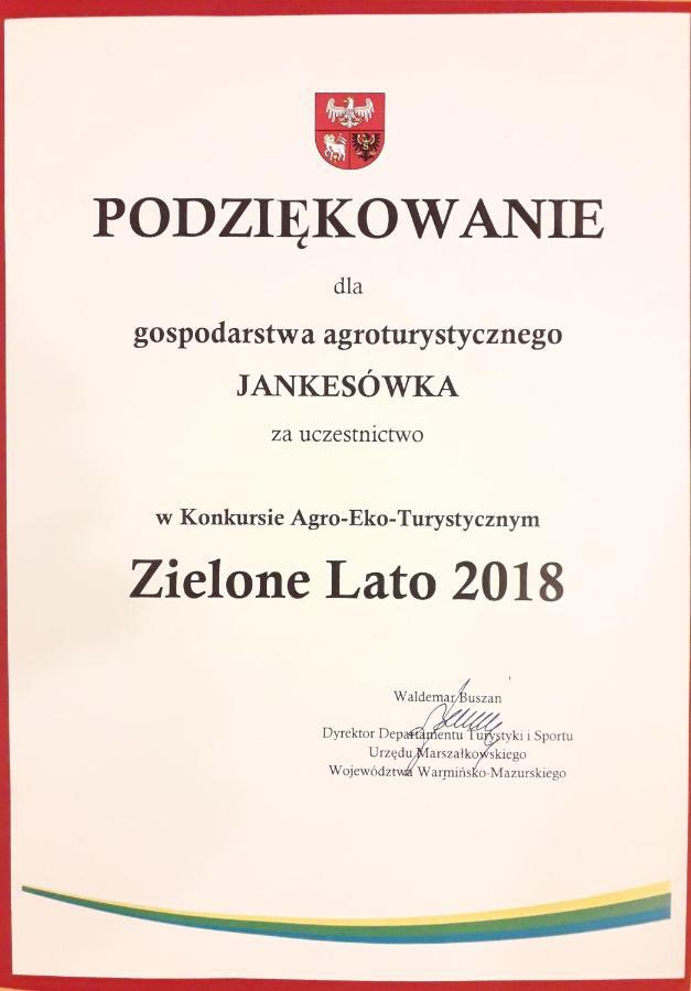 Gospodarstwo Agroturystyczne Rowerowa Przystan "Jankesowka" Lidzbark Warmiński Εξωτερικό φωτογραφία